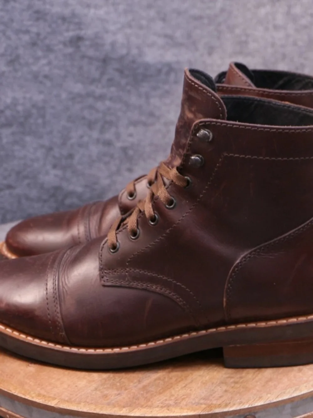 Thursday Captain - Size 9.5 - Brown Chrome Leather